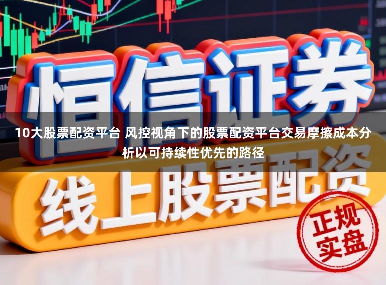 10大股票配资平台 风控视角下的股票配资平台交易摩擦成本分析以可持续性优先的路径