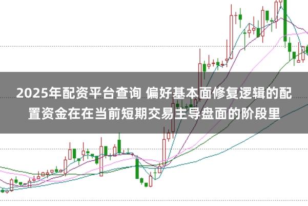 2025年配资平台查询 偏好基本面修复逻辑的配置资金在在当前短期交易主导盘面的阶段里