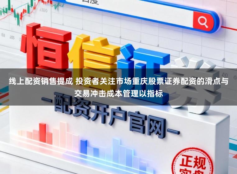线上配资销售提成 投资者关注市场重庆股票证券配资的滑点与交易冲击成本管理以指标