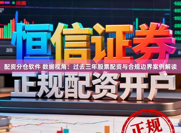 配资分仓软件 数据视角：过去三年股票配资与合规边界案例解读