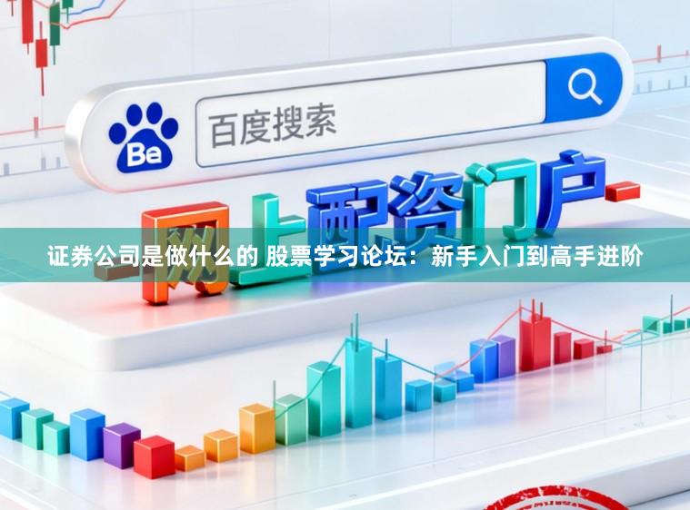证券公司是做什么的 股票学习论坛：新手入门到高手进阶
