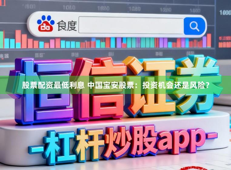 股票配资最低利息 中国宝安股票：投资机会还是风险？