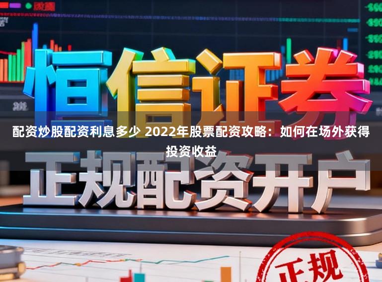 配资炒股配资利息多少 2022年股票配资攻略：如何在场外获得投资收益